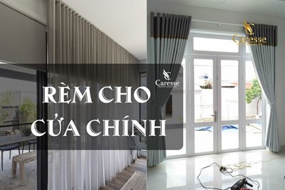 Rèm Cửa Cho Cửa Chính – Giải Pháp Thẩm Mỹ Và Bảo Vệ Cho Ngôi Nhà