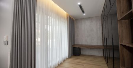 rèm vải 2 lớp
