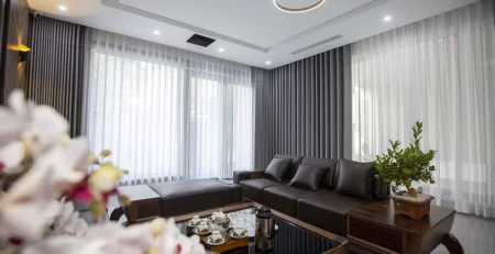 rèm vải Nhật cao cấp
