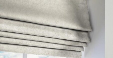 rèm roman xếp lớp