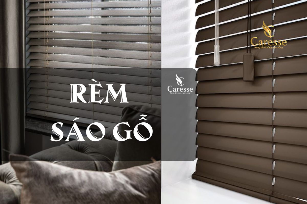 Rèm sáo gỗ