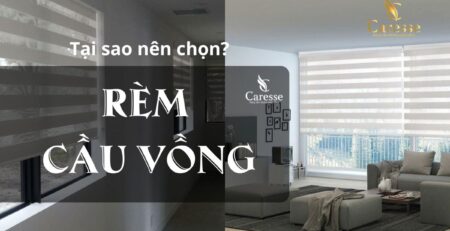 Rèm cầu vồng phòng khách