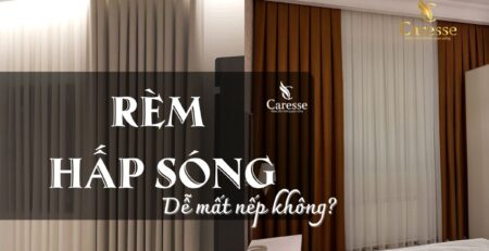 Rèm hấp sóng lâu có mất nếp không